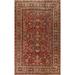 Pre-1900 Antique Vegetable Dye Mahal Persian Wool Area Rug Handmade - 8'5" x 11'11"