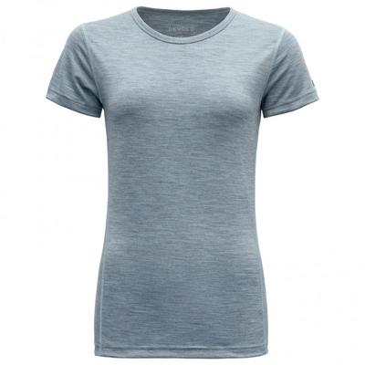Devold - Breeze Woman T-Shirt - Merinounterwäsche Gr M grau