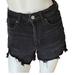 American Eagle Outfitters Shorts | American Eagle Outfitters Distressed Highest Rise Mom Shorts | Color: Black | Size: 00
