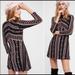 Free People Dresses | Free People Stella Knit Mini Dress Black Xs. Excellent Condition. | Color: Black | Size: Xs