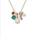 Kate Spade Jewelry | Kate Spade Little Gem Charm Pendant Necklace | Color: Blue/Red | Size: Os