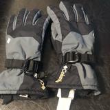 Columbia Accessories | Columbia Youth Girl's Gray Black Ski Snowboard Winter Gloves Size Small | Color: Black/Gray | Size: Girl:Small