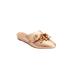 Extra Wide Width Women's The Ayla Mule by Comfortview in Gold (Size 8 WW)