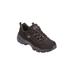 Wide Width Women's The D'Lites Life Saver Sneaker by Skechers in Black Leather Wide (Size 7 W)