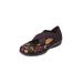 Extra Wide Width Women's The Stacia Mary Jane Flat by Comfortview in Embroidery (Size 8 WW)
