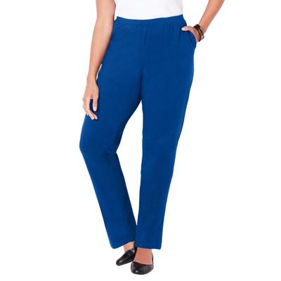 Plus Size Women's Suprema Pant by Catherines in Dark Sapphire (Size 1X)