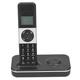 ciciglow Cordless Telephone, D1002 Expandable Hands‑Free Call Handset Cordless Phone for Home Support Ajusting Ringtone/Headphone/Hands‑free Volume