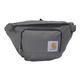 Carhartt Unisex-Adult Adjustable Waist, Durable, Water Resistant Hip Pack, Gray, One Size