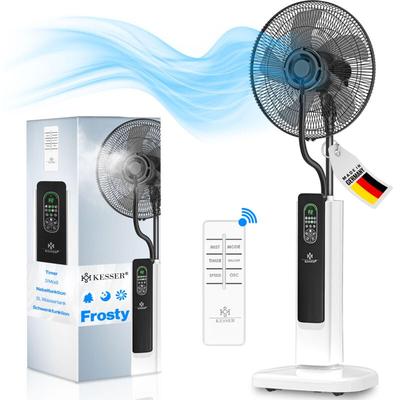 Stand-Ventilator Frosty mit Wasser Ultraschall-Sprühnebel Wasserkühlung inkl. Fernbedienung Image
