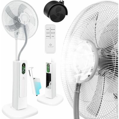 KESSER® Stand-Ventilator Frosty mit Wasser Ultraschall-Sprühnebel Wasserkühlung inkl. Fernbedienung