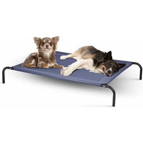 Hundebett Hundekoerbe Metall Sommer, Hundeliege Garten, Haustier Liegeplatz draussen, Hundesofa