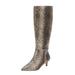 Extra Wide Width Women's The Poloma Wide Calf Boot by Comfortview in Multi Snake (Size 9 1/2 WW)