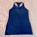 Athleta Tops | Athleta Xs Navy T-Back Workout Tank | Color: Blue | Size: Xs