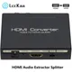 Lckaa – extracteur Audio stéréo 5.1ch 2.0ch convertisseur optique TOSLINK SPDIF + L/R adaptateur