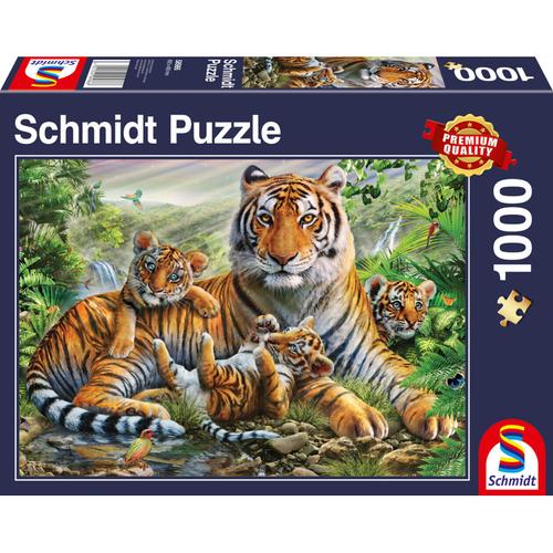 Tiger Und Welpen (Puzzle)