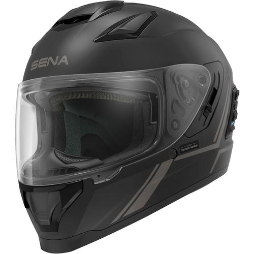 Sena Stryker Sound by Harman Kardon Helm, schwarz, Größe M