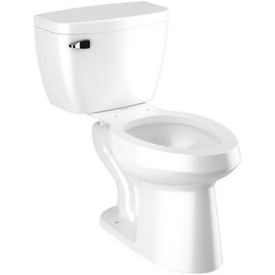 Sloan 8029.8010 ADA Elongated Floor-Mounted Toilet with Pressure-Assisted Tank - 1.28 GPF