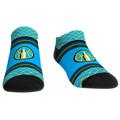 Rock Em Socks Chicago Sky Net Striped Ankle