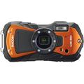 Ricoh WG-80 Orange Wasserdichte Digitalkamera - stoßsicher frostsicher drucksicher 03127