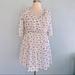 Anthropologie Dresses | Anthropologie Marcie Textured Tunic Print Dress Sz 1x Nwt | Color: Blue/White | Size: 1x