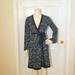 Anthropologie Dresses | Anthropologie Eva Franco Black And White Wrap Dress Size 8 | Color: Black/White | Size: 8