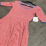 Lularoe Dresses | Lularoe Nicole Dress | Color: Blue/Red | Size: Various