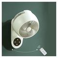 XYSQ Wall Mount Fan, Wall Mount Fan With Remote Control, Oscillating Wall Mounted Fan, 3 Speed Mute, 7h Timing, Wall Fan 5 Blades, 45W, for Home/Restaurant