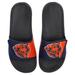 Youth FOCO Chicago Bears Colorblock Big Logo Legacy Slide Sandals
