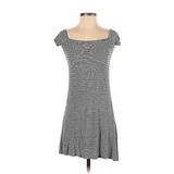 American Eagle Outfitters Casual Dress - Mini: Gray Print Dresses - Women's Size X-Small