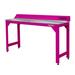 The Original Pink Box 72"W Adjustable Height Stainless Steel Top Workbench Steel in Gray/Pink | 40 H x 72 W x 20 D in | Wayfair PB72WTF_SS