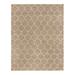 Brown 120 x 94 x 1.5 in Area Rug - Everly Quinn kids Ruby Trellis Shag Rug Light Polypropylene | 120 H x 94 W x 1.5 D in | Wayfair