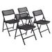 National Public Seating Airflex Series Premium Folding Chair Plastic/Resin in Black | Wayfair 1410