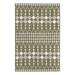 Green 94 x 63 x 0.13 in Area Rug - Foundry Select _Unique Loom Traliccio Outdoor Trellis Rug | 94 H x 63 W x 0.13 D in | Wayfair