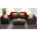 Venice 6 Piece Outdoor Wicker Patio Furniture Set 06a