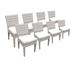 8 Fairmont Armless Dining Chairs