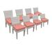 8 Fairmont Armless Dining Chairs
