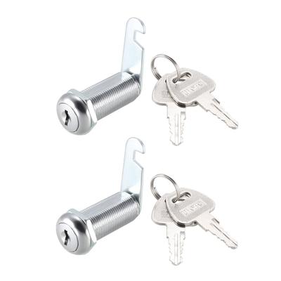 2pcs Cam Locks 40mm Cylinder Length Fit Max 1-3/8-inch Panel - 40mm Keyed Different,2 Pack