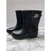 Michael Kors Shoes | Black Michael Kors Rain Boots | Color: Black | Size: 8.5