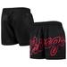 Women's Mitchell & Ness Black Chicago Bulls Big Face 4.0 Mesh Shorts