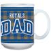 Kansas City Royals 15oz. Buffalo Plaid Father's Day Mug