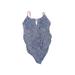 Gap One Piece Swimsuit: Blue Sporting & Activewear - Kids Girl's Size 50