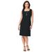 Plus Size Women's Bi-Stretch Sheath Dress by Jessica London in Black (Size 26 W)