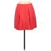 J.Crew Casual Skirt: Pink Solid Bottoms - Women's Size 2