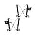 2001-2006 Chevrolet Silverado 2500 HD Rear Window Regulator Set - DIY Solutions