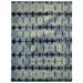White 36 x 24 x 0.3 in Area Rug - AMER Rugs Hermitage Dessavie Blue Sapphire Hand-Knotted /Viscose Area Rug Viscose/ | Wayfair HRM90203