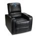 Imperial International NHL Power Theater Recliner Faux Leather in Black | 40 H x 33 W x 38 D in | Wayfair IMP 417-4033