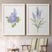Red Barrel Studio® Dainty Botanical Lilac-Premium Framed Canvas - Ready To Hang Canvas, in Blue/Red/White | 37.5 H x 55 W x 1.5 D in | Wayfair