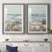 Longshore Tides Heading In Dusk I -Premium Framed Print - Ready To Hang Canvas, Solid Wood in Blue/Gray | 27.5 H x 75 W x 1.5 D in | Wayfair
