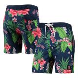 Men's Hurley x '47 Navy Boston Red Sox Phantom Tailgate Swim Shorts