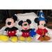 Disney Toys | Disney Store Mini Bean Bag Dreidel Mickey 8" Sorcerer Mickey & Red Cross | Color: Red | Size: Osbb